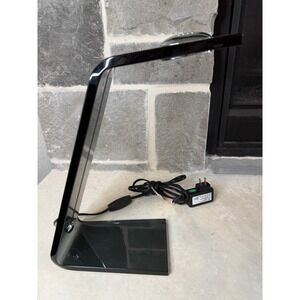 IKEA Kichler Lighting 70775 14.5‎ Inch LED Desk Lamp Bent smoke glass from IKEA